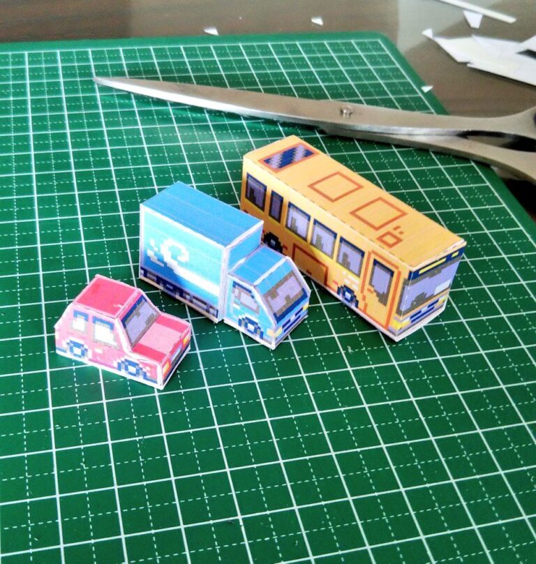 picoCAD Vehicles