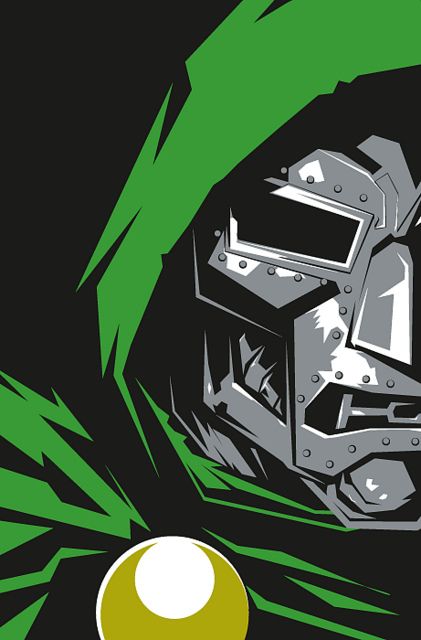Dr.DOOM 3D wall dekoration