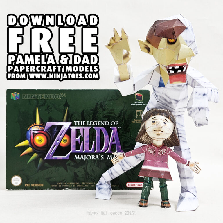 The Legend of Zelda Pamela & dad